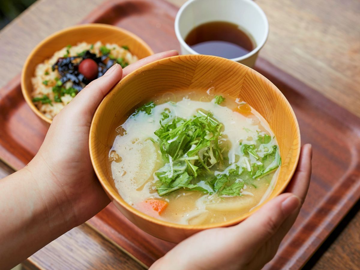 呉汁セット(地魚ごはんとお茶付き) 918円、呉汁単品 594円