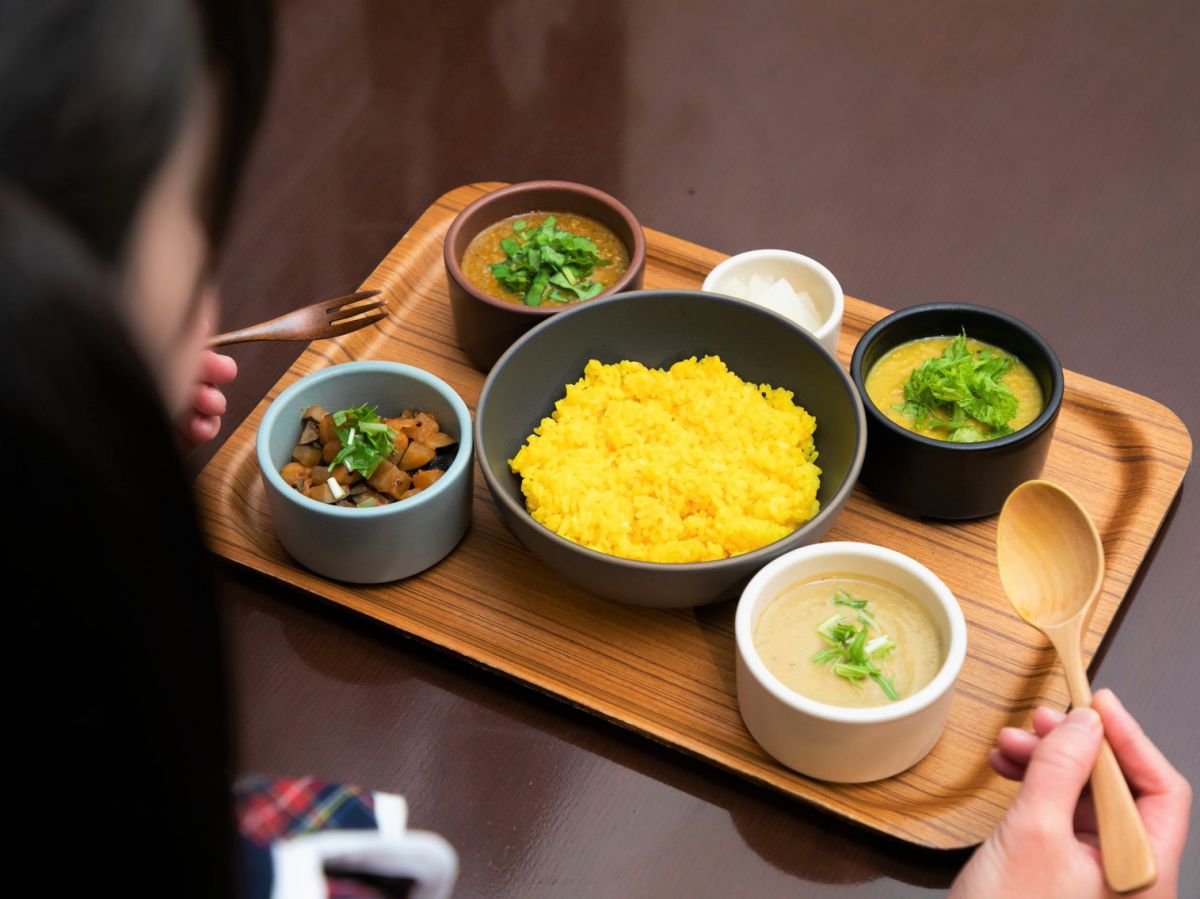 本日のカレープレート 1280円