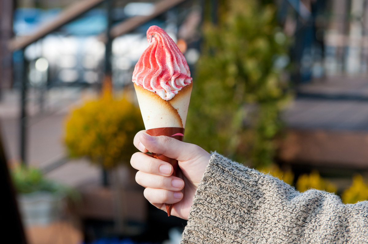 「CREMIA」とちおとめ 520円