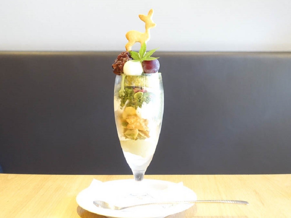 HAYASHIYA tea'sパフェ 1180円