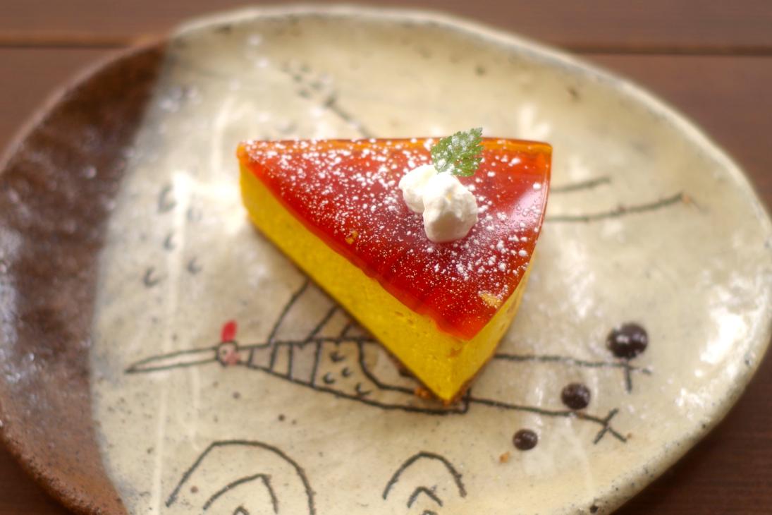 かぼちゃのレアチーズ 450円