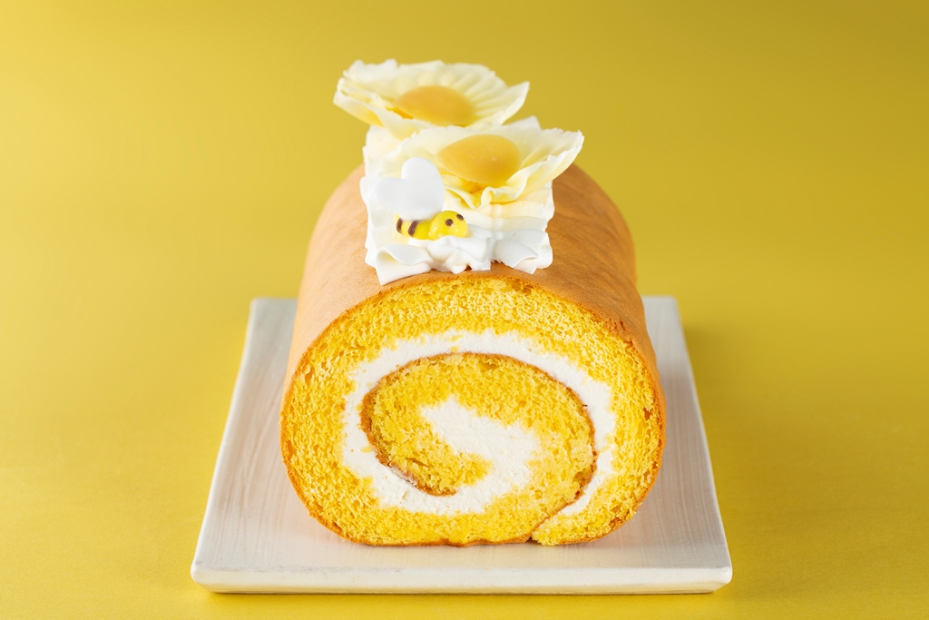 はちみつレモンロール1400円/パティスリーQBG