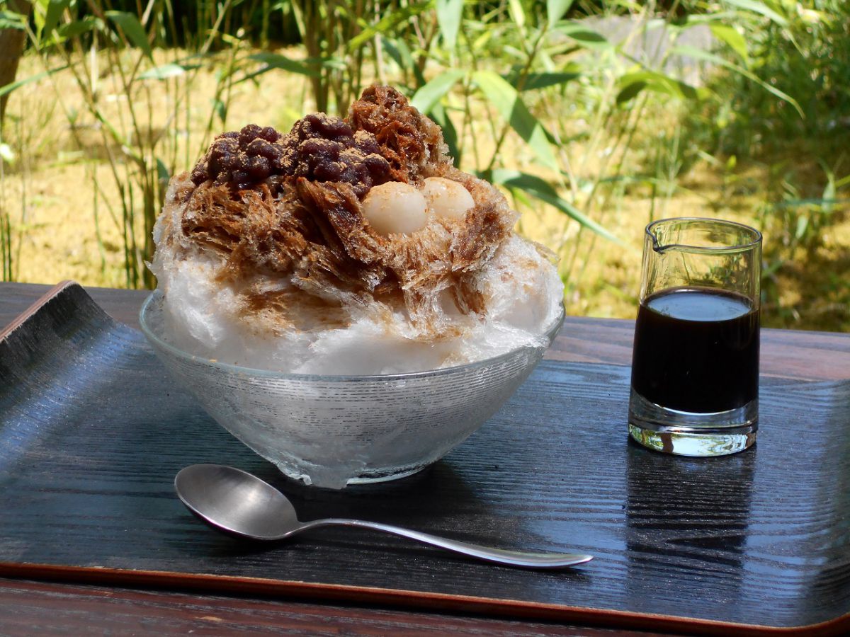 丹波大納言小豆と黒蜜 800円(税別)
