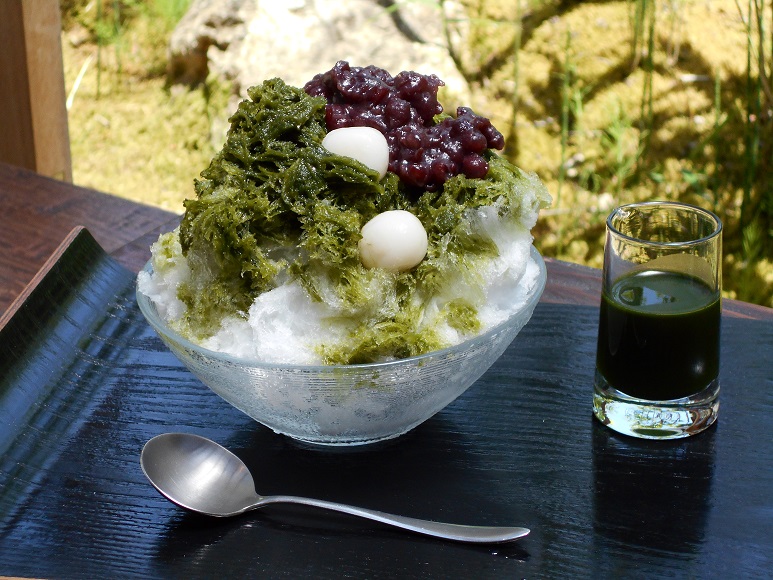 丹波大納言小豆と宇治抹茶 1000円(税別)