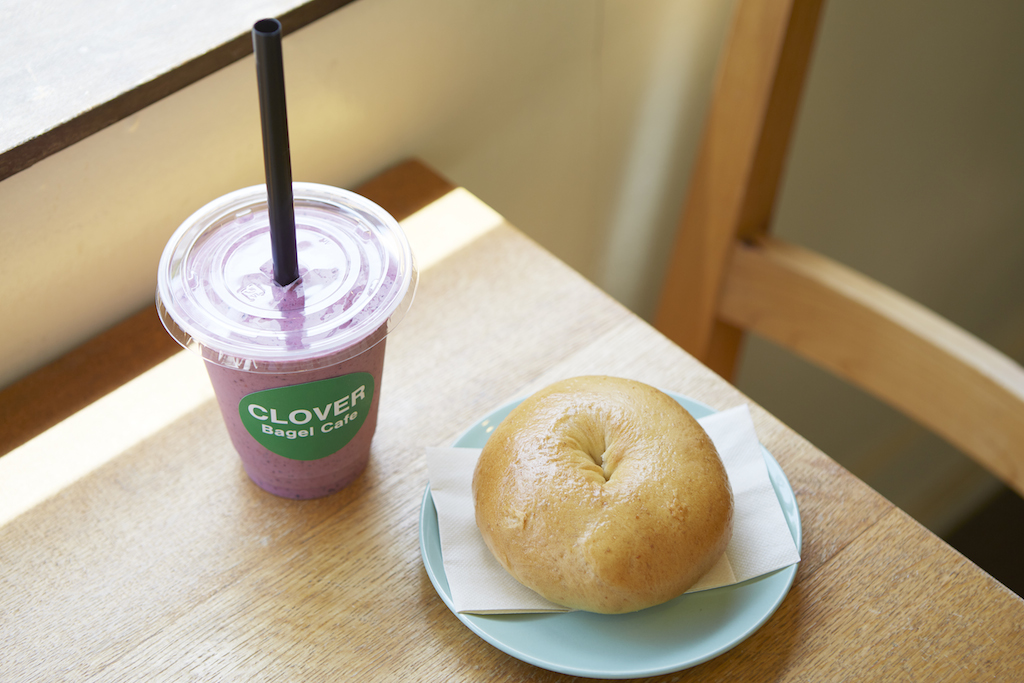 全粒粉のベーグル 190円