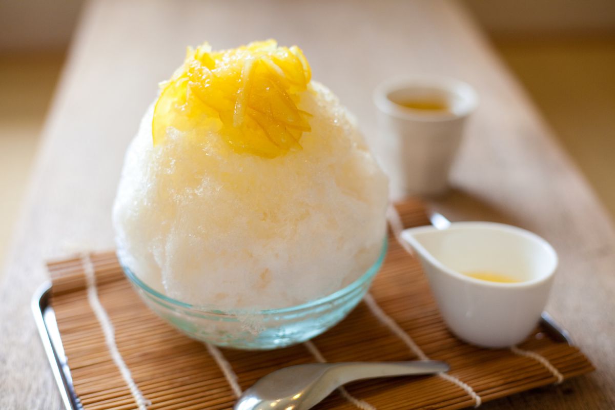 期間限定 日向夏のかき氷 950円