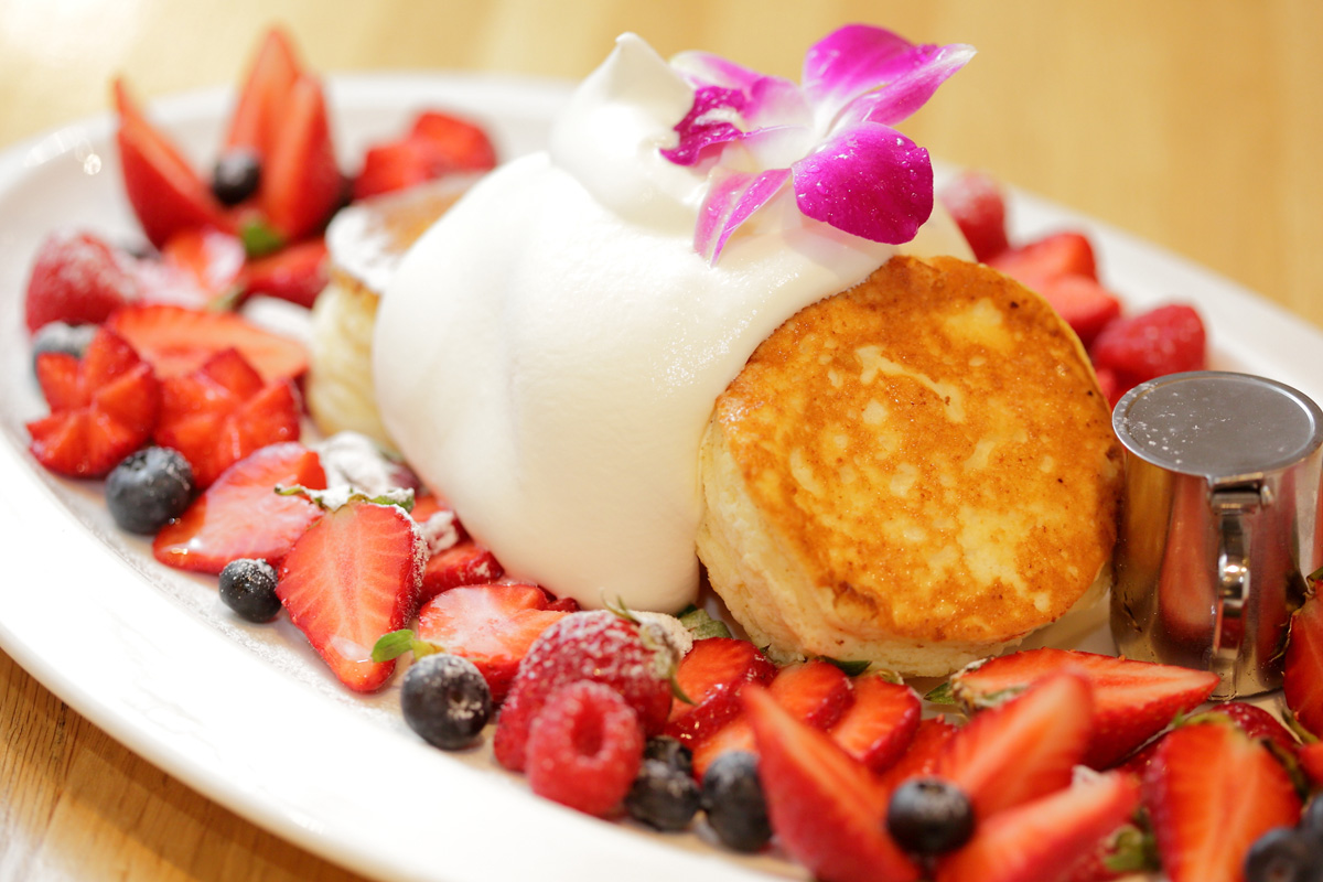 ハワイの定番カフェ サニーデイズ のスフレパンケーキを松坂屋名古屋で