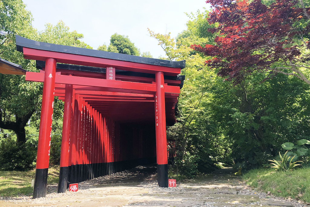 透ける鳥居で願いもするっと叶う いい出会いを願う縁結びにご利益あり るるぶ More