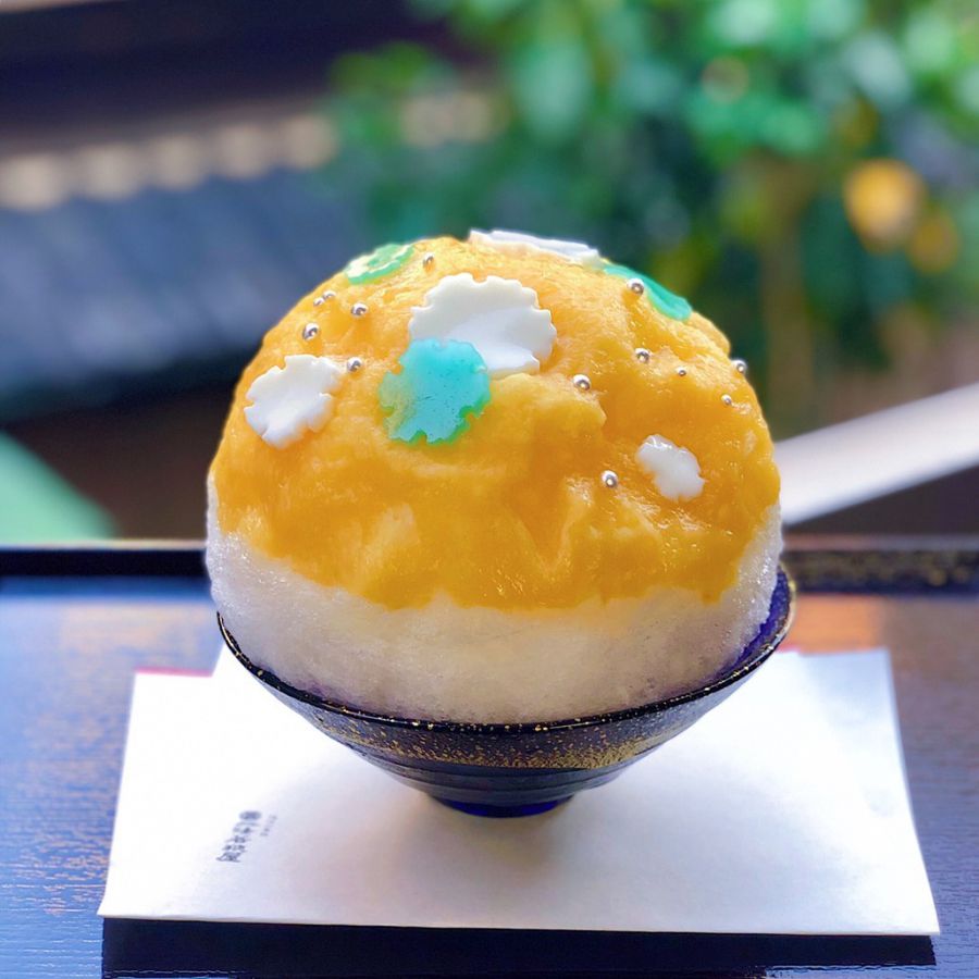 冬のあんみつ氷 1400円