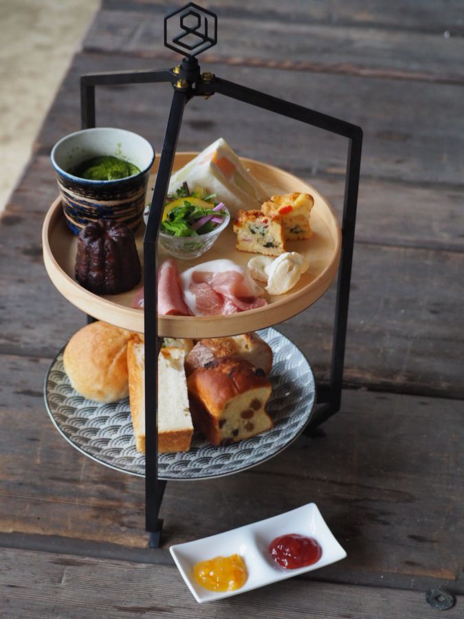 ブランティーセット「松」2200円(ミニジュース・ドリンク付)