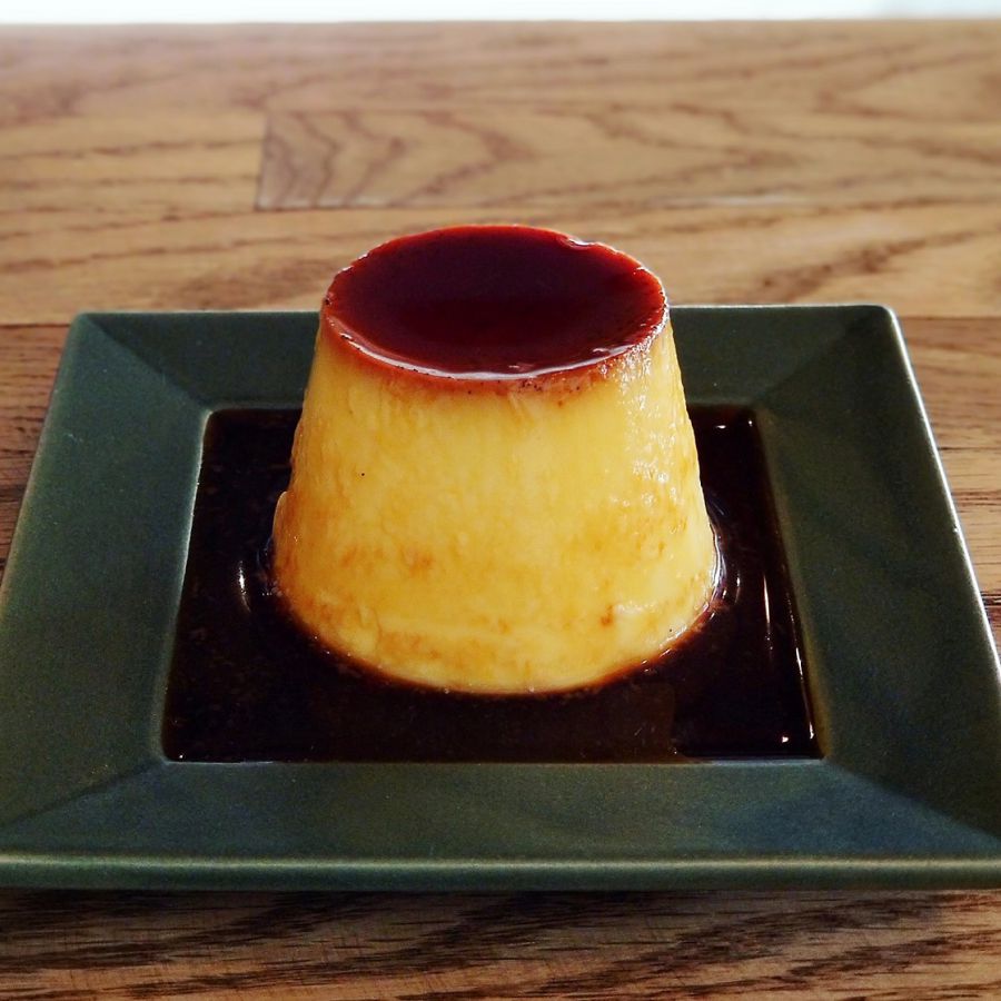 「自家製プリン 380円(税込)」