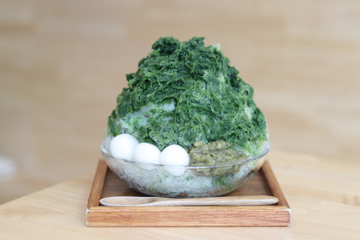 濃い濃い大人の抹茶氷 823円(期間限定)