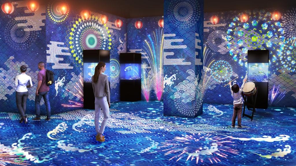 「ウミノ縁日」通常時のイメージ