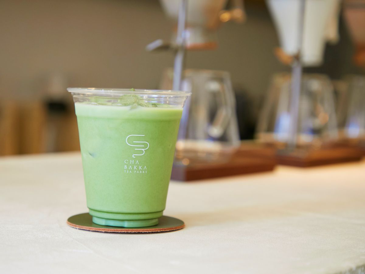 抹茶 おくみどり(京都宇治) 抹茶ラテ COLD Mサイズ 529円