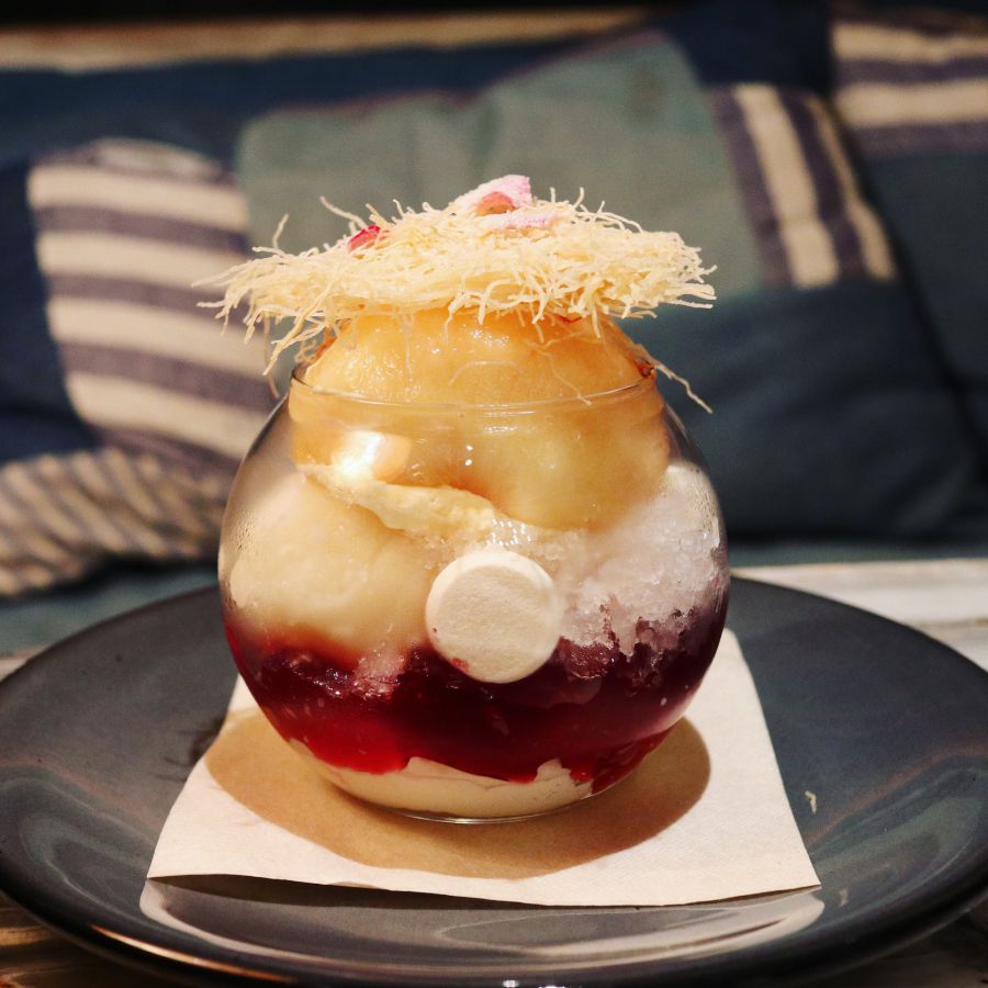 夜パフェ PEACH 1380円