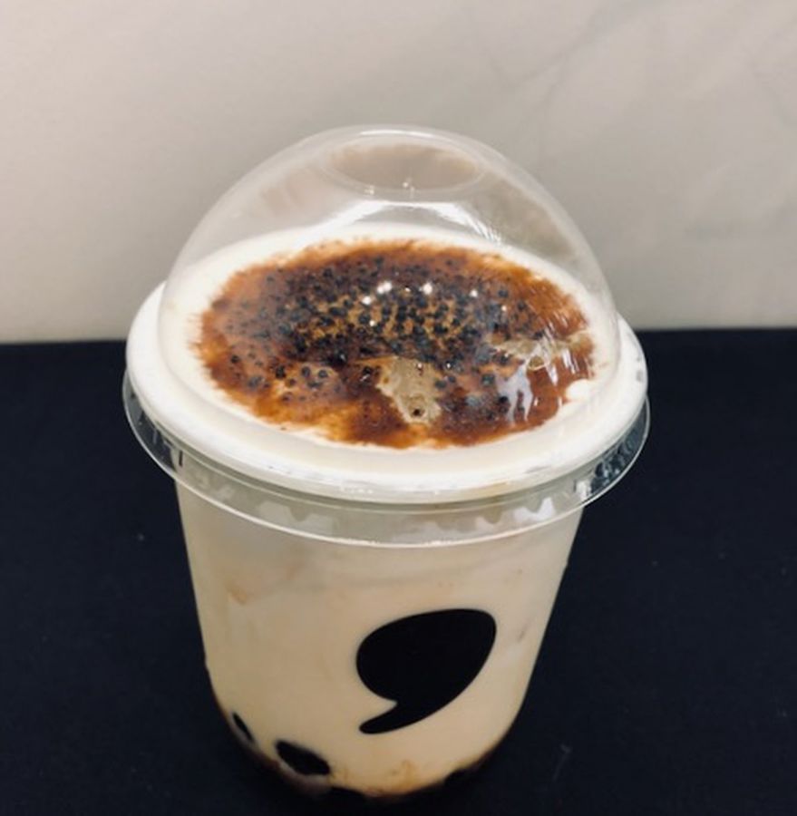焦がし黒糖タピオカラテ 650円(税別)