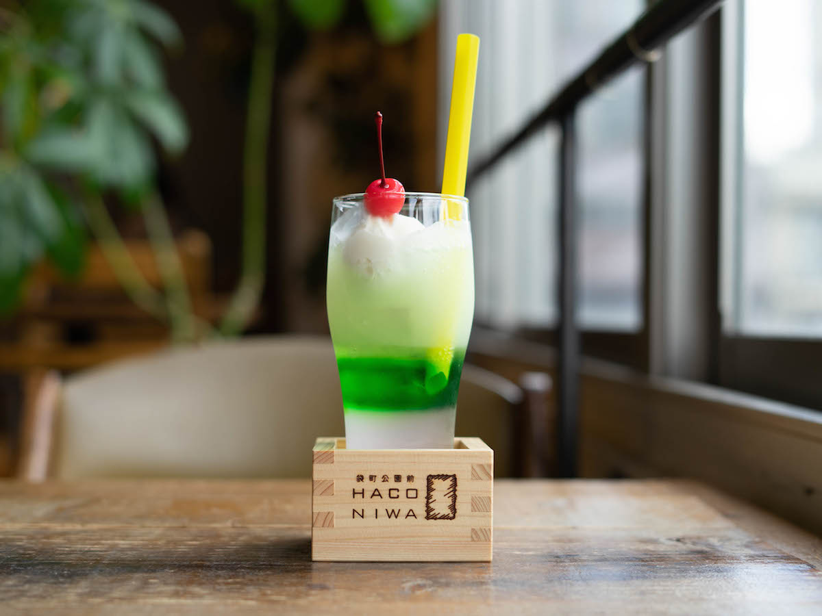 ますますメロンクリームソーダ 730円(税別)