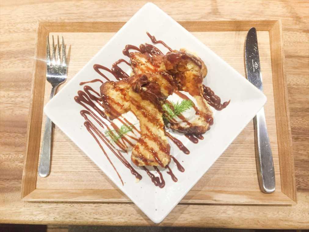 フレンチトースト みそキャメルソース:700円