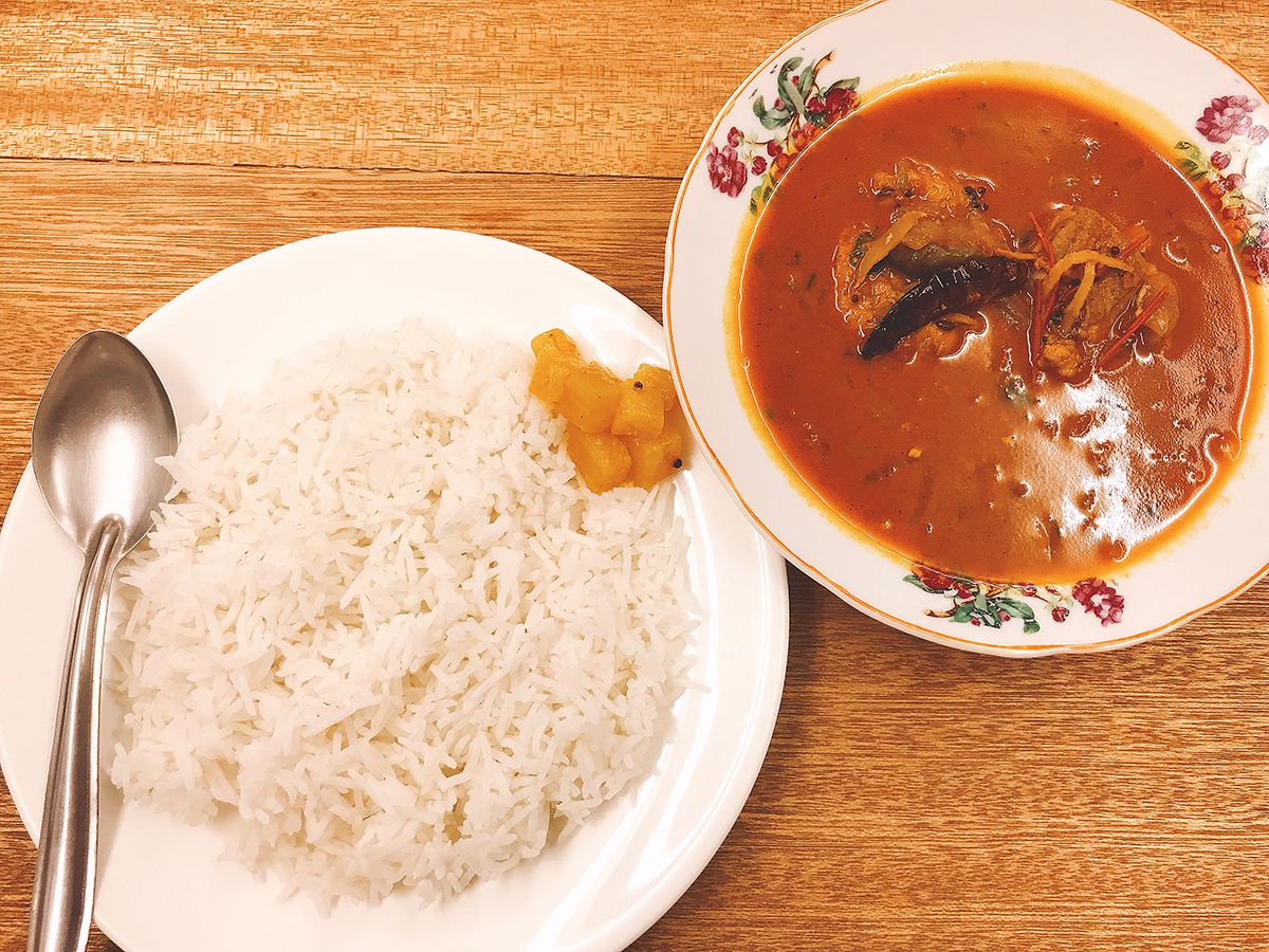 鮭カレー 1080円