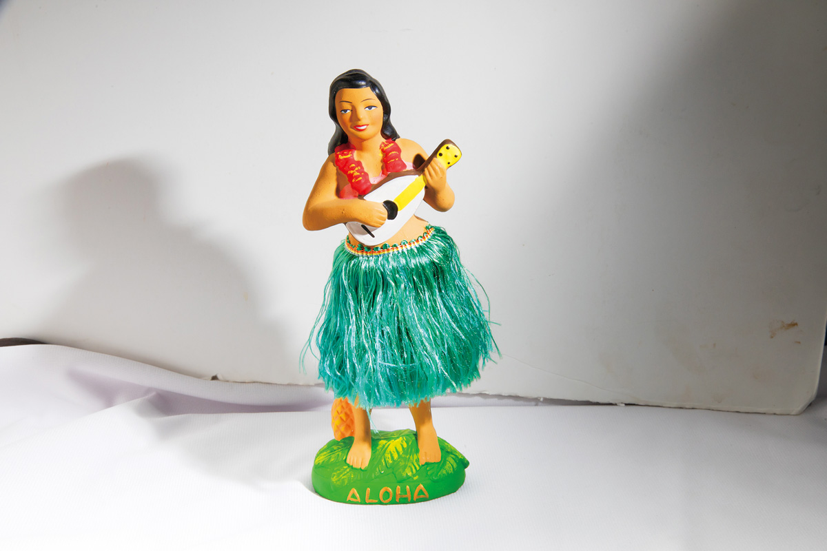 ハワイ 人形陶器ハワイアン❤︎1960年代ハワイヴィンテージ！マウイ島 