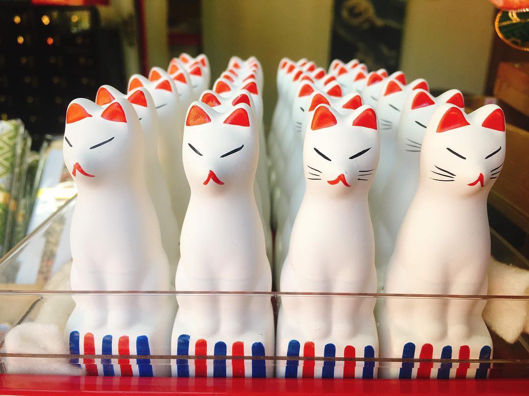 ©神社・御朱印メモ 願掛け狐:一体700円