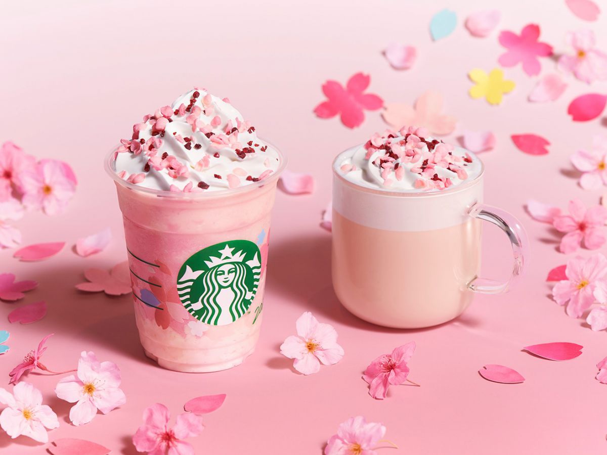 スタバのsakuraシリーズ第一弾 さくら ミルクプリン フラペチーノ は2月15日から発売スタート るるぶ More