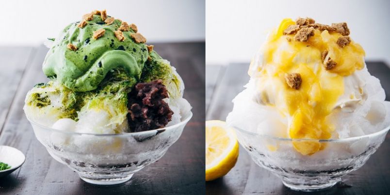 夏がキター！「AKOMEYA TOKYO」の新作かき氷は抹茶、レモン、いちご、栗