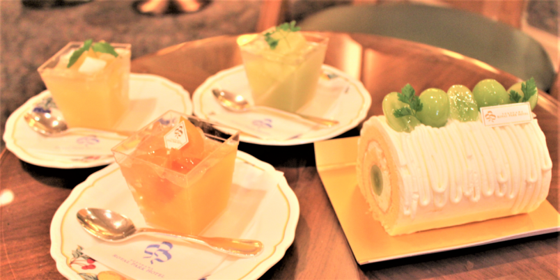シャインマスカットを使ったケーキも登場！横浜ロイヤルパークホテル「サマースイーツフェア」