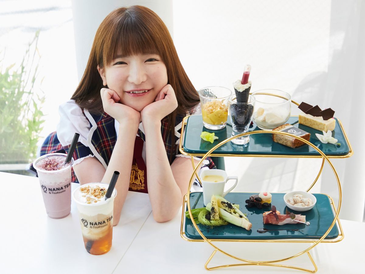 表参道で行きたい チーズティーも楽しめるアフタヌーンティー 大食いアイドルもえのあずきの絶品グルメ るるぶ More
