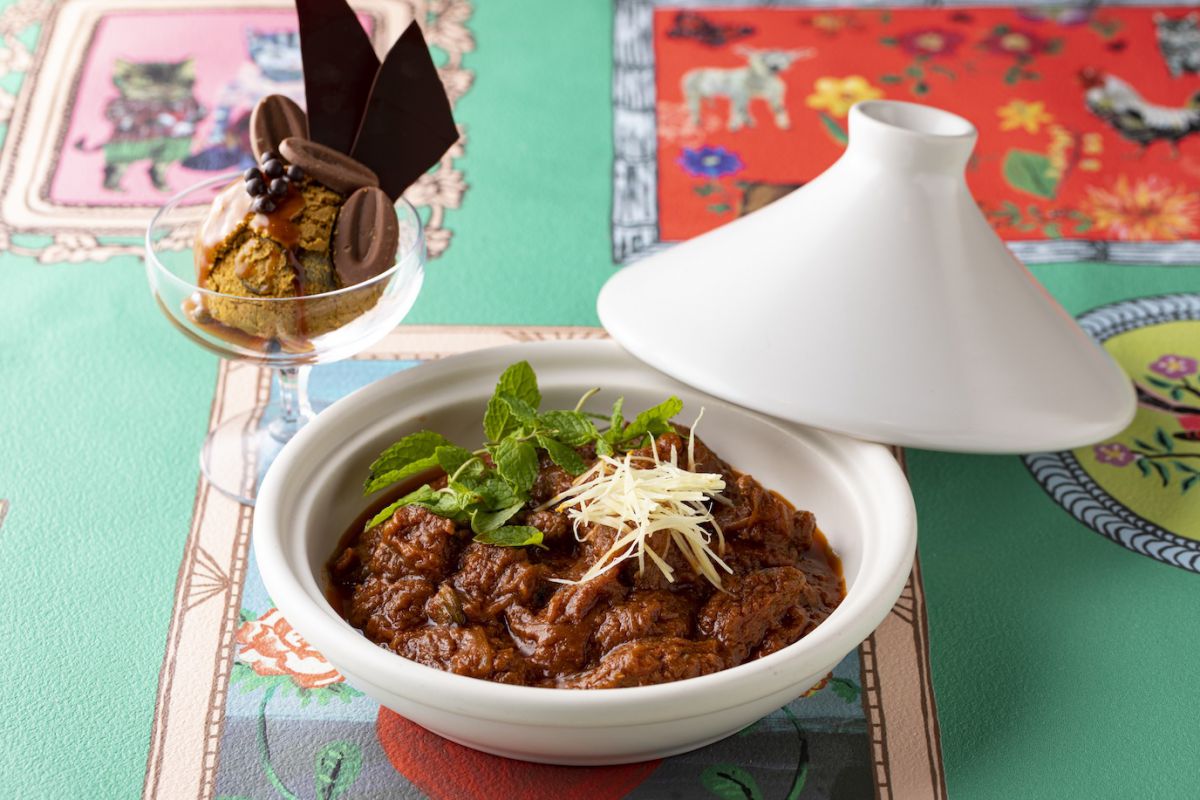 シェフいち押しの「スパイシー・ラムカレー」