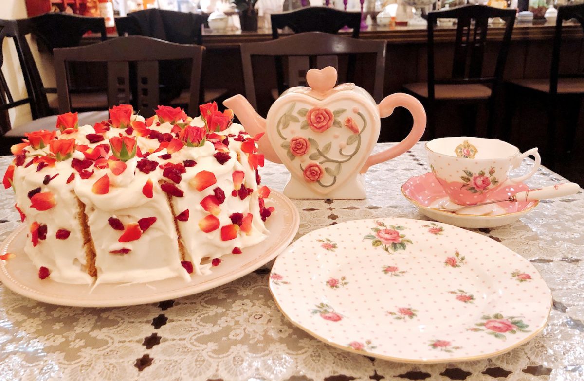 薔薇のシフォン