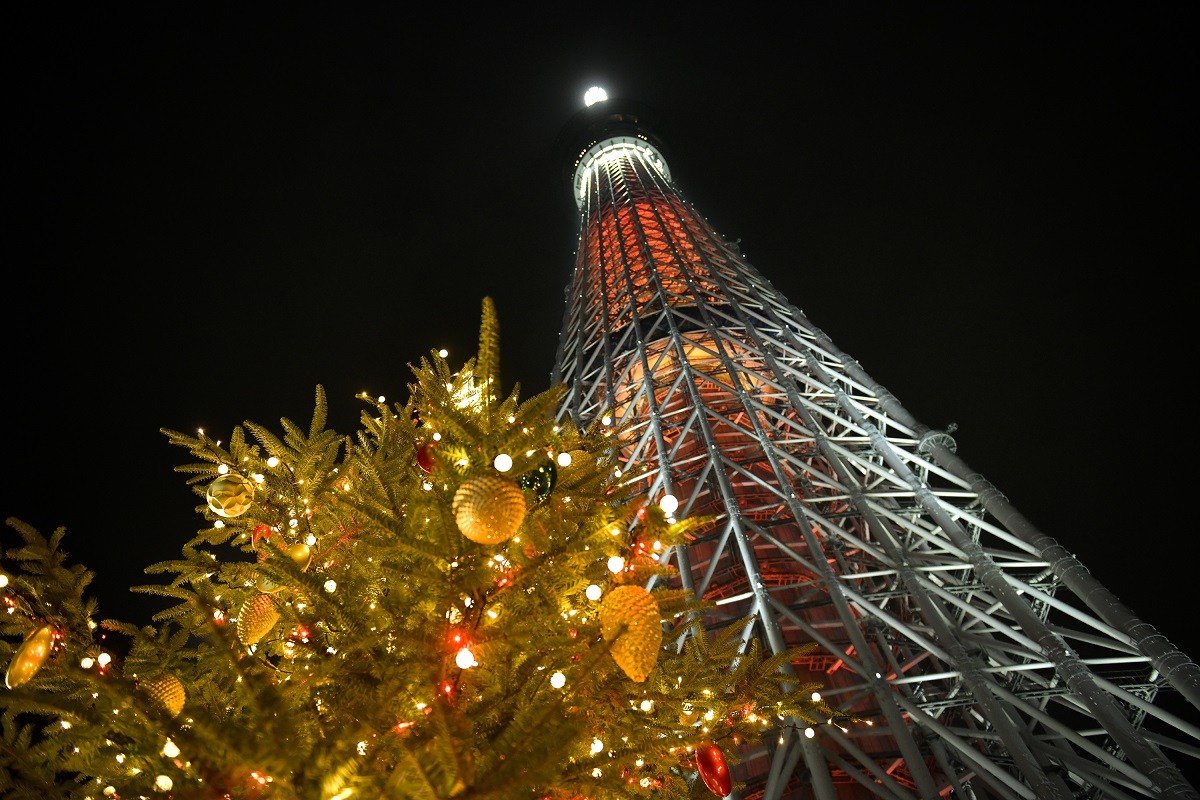 世界一高いクリスマスツリーが誕生！？「東京スカイツリータウン（R）ドリームクリスマス2020」開催
