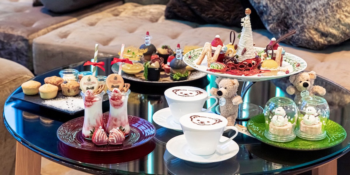 テディベアの シュタイフ とコラボしたキュートなクリスマスアフタヌーンティー るるぶ More