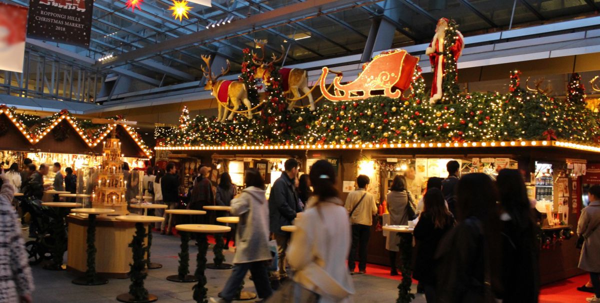 六本木ヒルズ クリスマスマーケット 開催 約1500アイテムや絶品ドイツグルメ スイーツが大