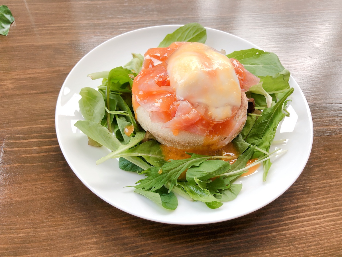 「エックベネディクト」600円