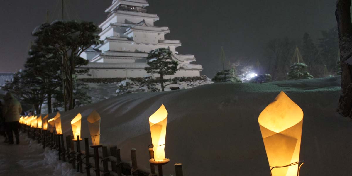 福島県のおすすめイルミネーション 雪まつりのライトアップ 21 るるぶ More