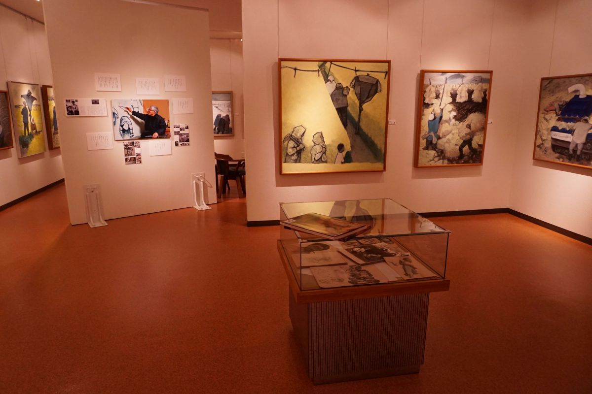 展示室内観