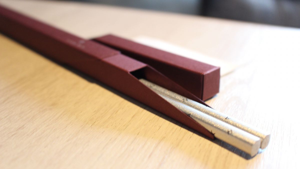 食事後お持ち帰りができるよう、お箸拭きまで用意されています