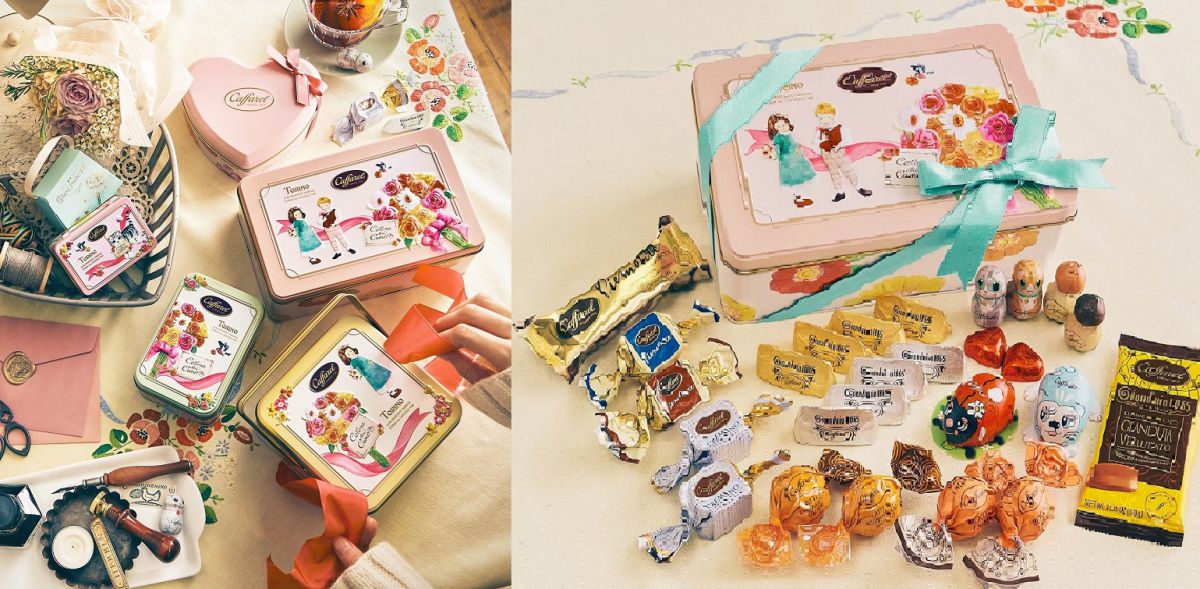 カファレル のバレンタインチョコは 花 と リボン の限定パッケージ るるぶ More