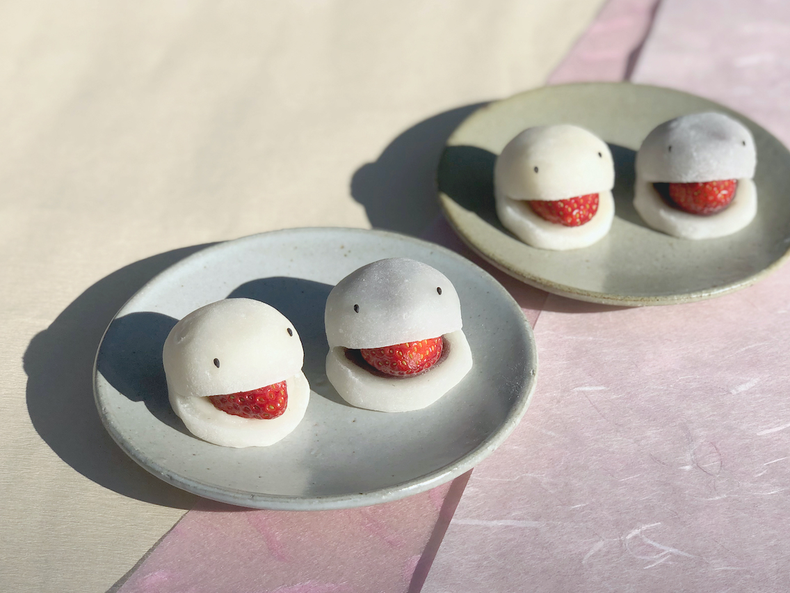 お取り寄せ可能 かわいくておいしい いちごを使った和スイーツ5選 るるぶ More