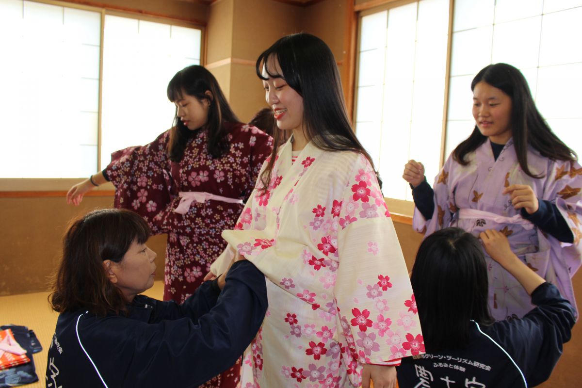 着付け体験