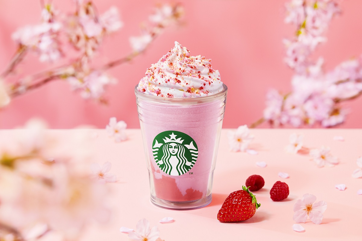 スタバ新作 実食レポ 21桜 第2弾 さくら咲いた ベリー フラペチーノ 発売 おすすめ無料カスタマイズも紹介