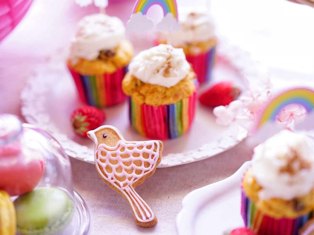 ホットケーキミックスで簡単 ふわふわキャロットケーキ でハッピーイースター Kyoko Plusのレシピ テーブルコーデvol 30 るるぶ More