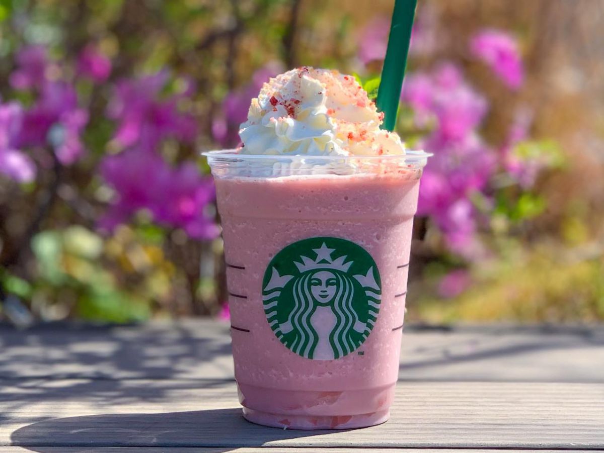 スタバ新作 実食レポ 21桜 第2弾 さくら咲いた ベリー フラペチーノ 発売 おすすめ無料カスタマイズも紹介