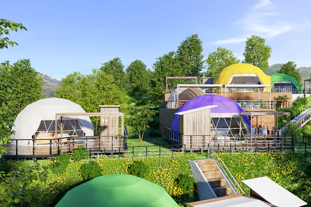 Glamping Resort Awaji がgwにオープン 淡路島初のドーム型グランピング施設 るるぶ More