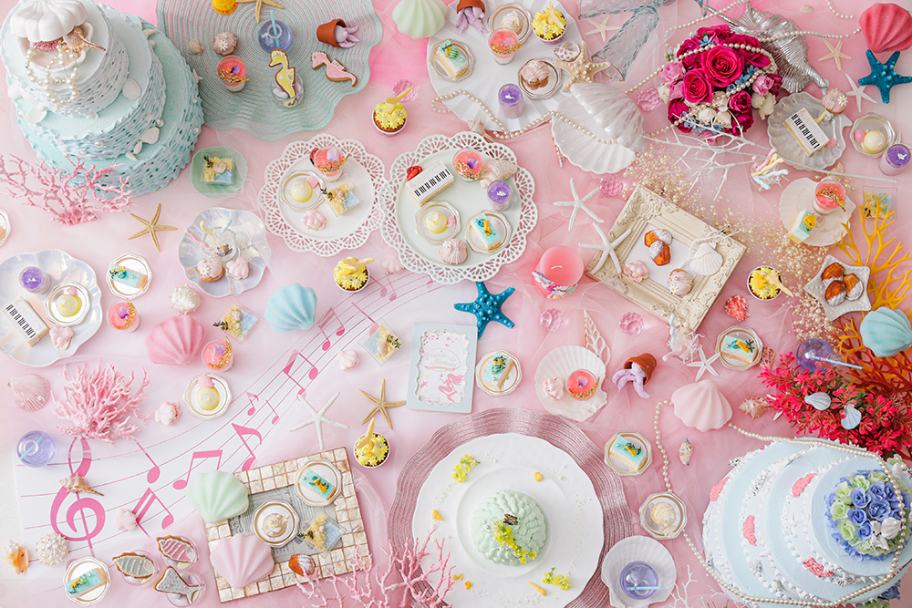 人魚姫の世界を再現した 夢かわ ブッフェが ストリングスホテル 八事 Nagoya で開催 るるぶ More 人魚姫の世界を再現した 夢かわ ブッフェが ストリングスホテル 八事 Nagoya で開催 るるぶ More