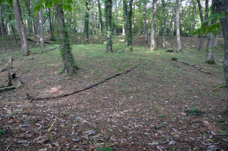 キウス周堤墓群 全景