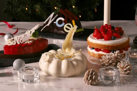 コンクール優勝の実力派ケーキも、クリスマス仕様に！「東京マリオットホテル」2021年クリスマスケーキ＆ブレッド全紹介