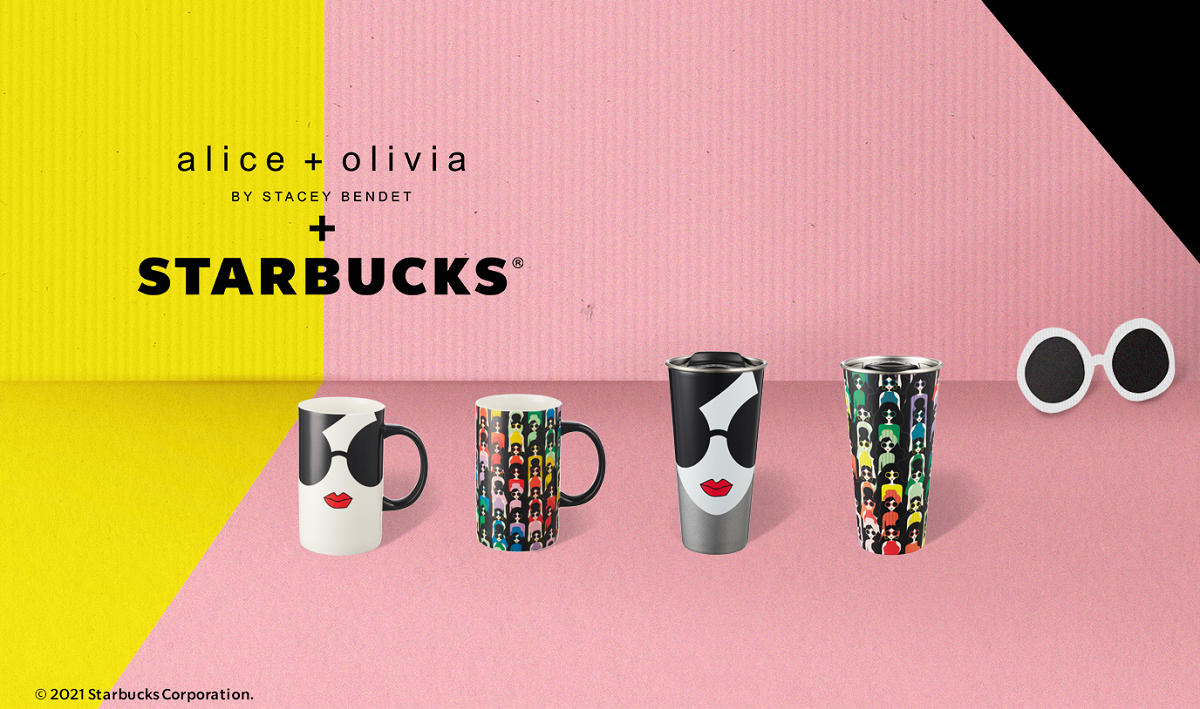 スタバ新情報 おしゃれに 自分らしく 新作マグ タンブラー Starbucks Alice Olivia 人気デザイナーコラボがオンラインストア限定で発売