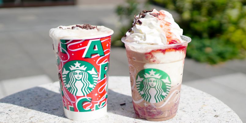 スタバ新作・実食レポ】クリスマス2021“いちご×チョコ